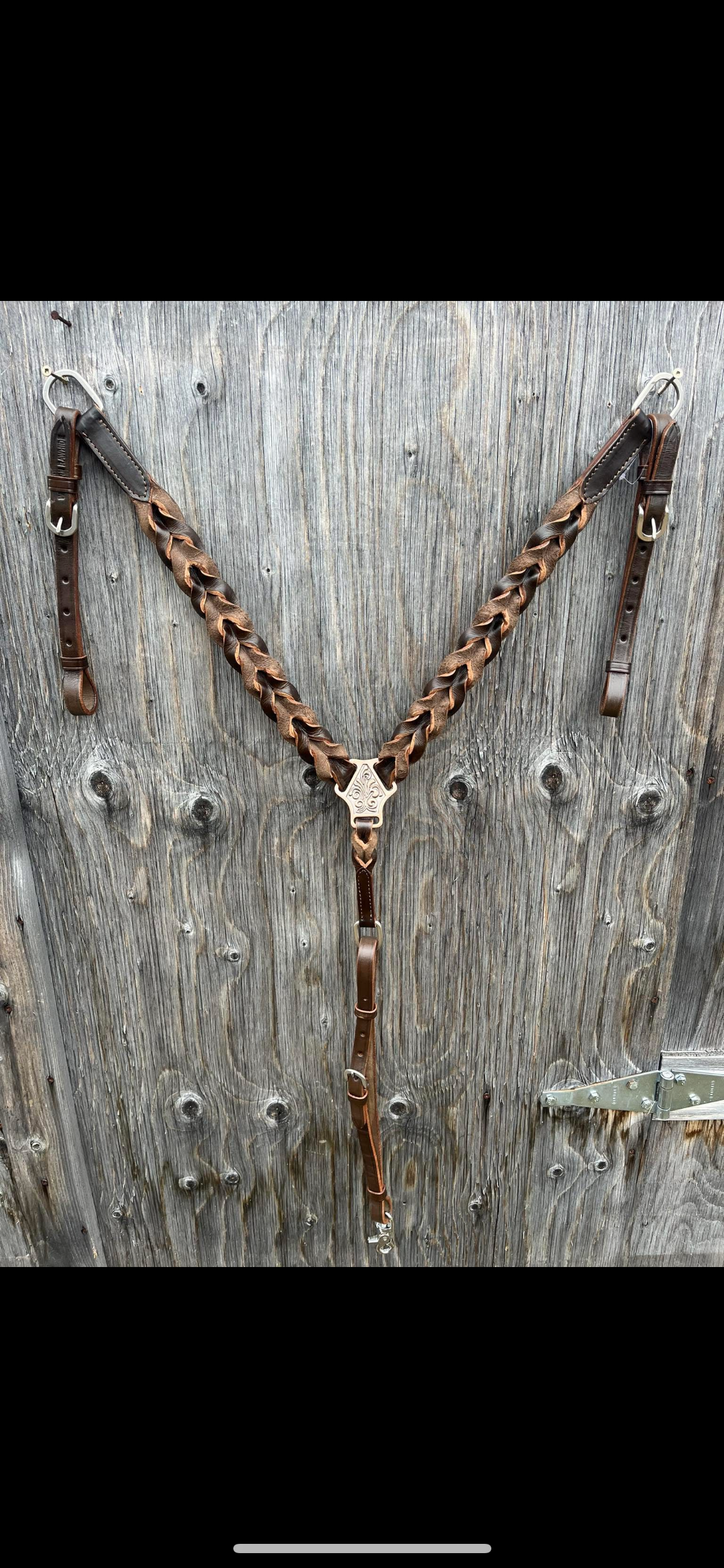 Braided breastplate