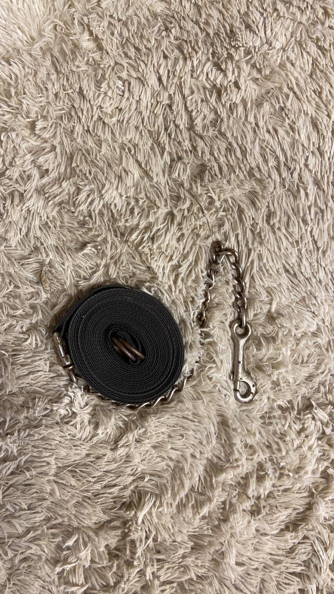 Used lunge line with chain