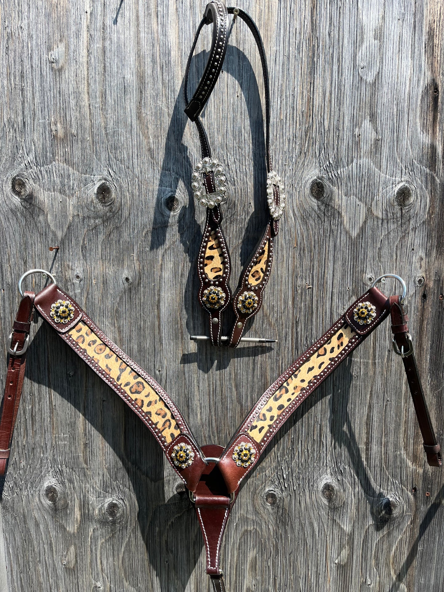 Cheetah tack set