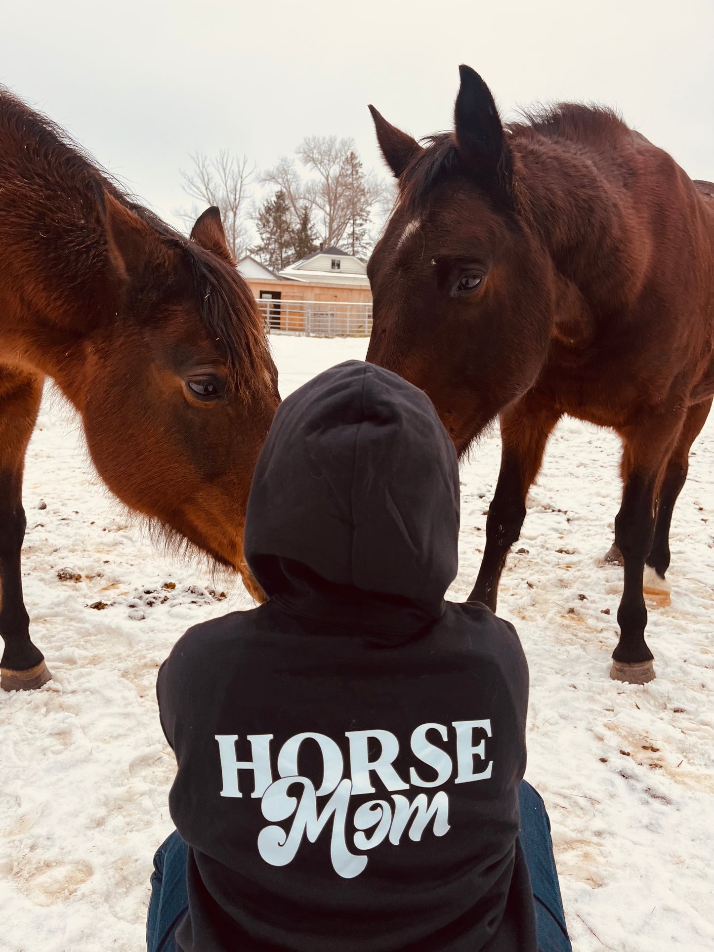 A.V.R Horse Mom hoodies