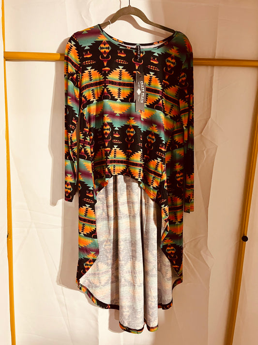 Punchy hi low unisex sizing roomy fit medium