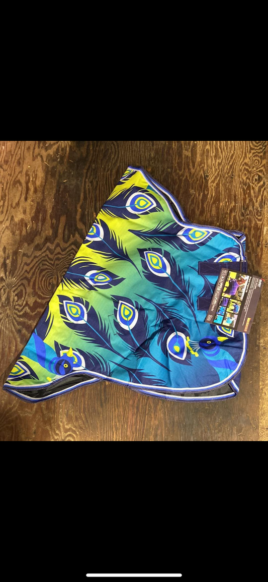 Peacock rainsheet neck new