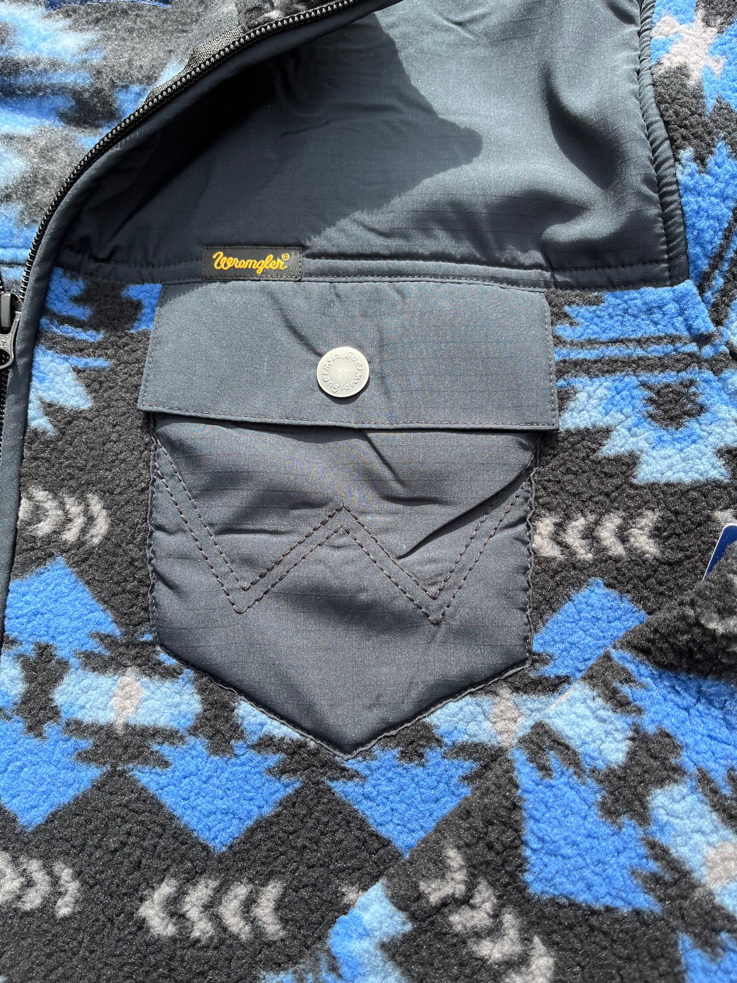 Men’s Wrangler Sherpa Zip Up