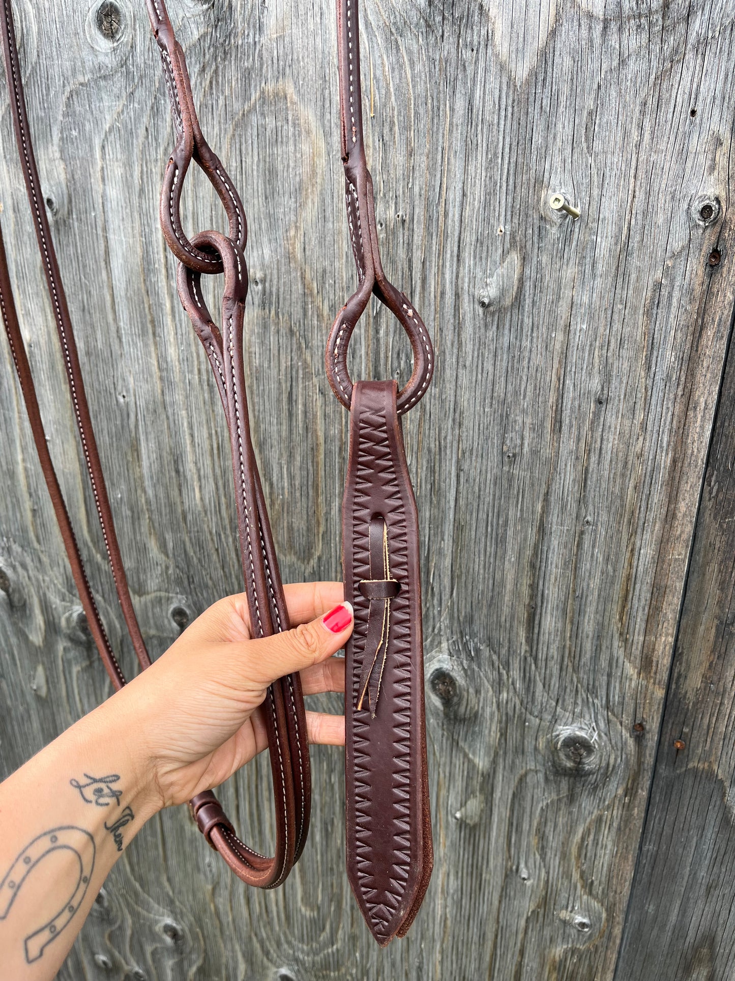 Don Rich rolled supple leather Romals