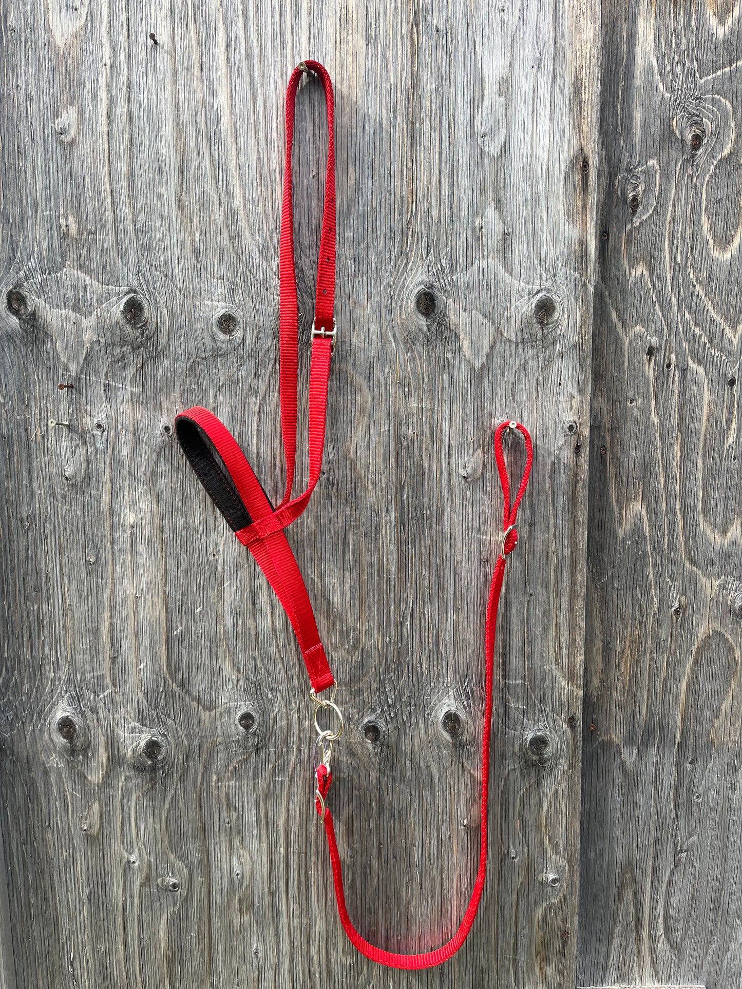 Noseband and tie down strap sets
