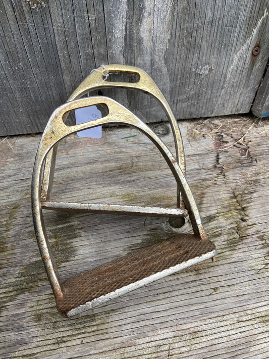 Used English stirrups