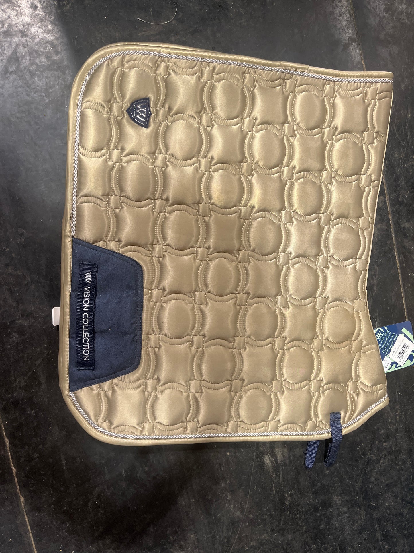 Champagne vision pad new with tags has small mark