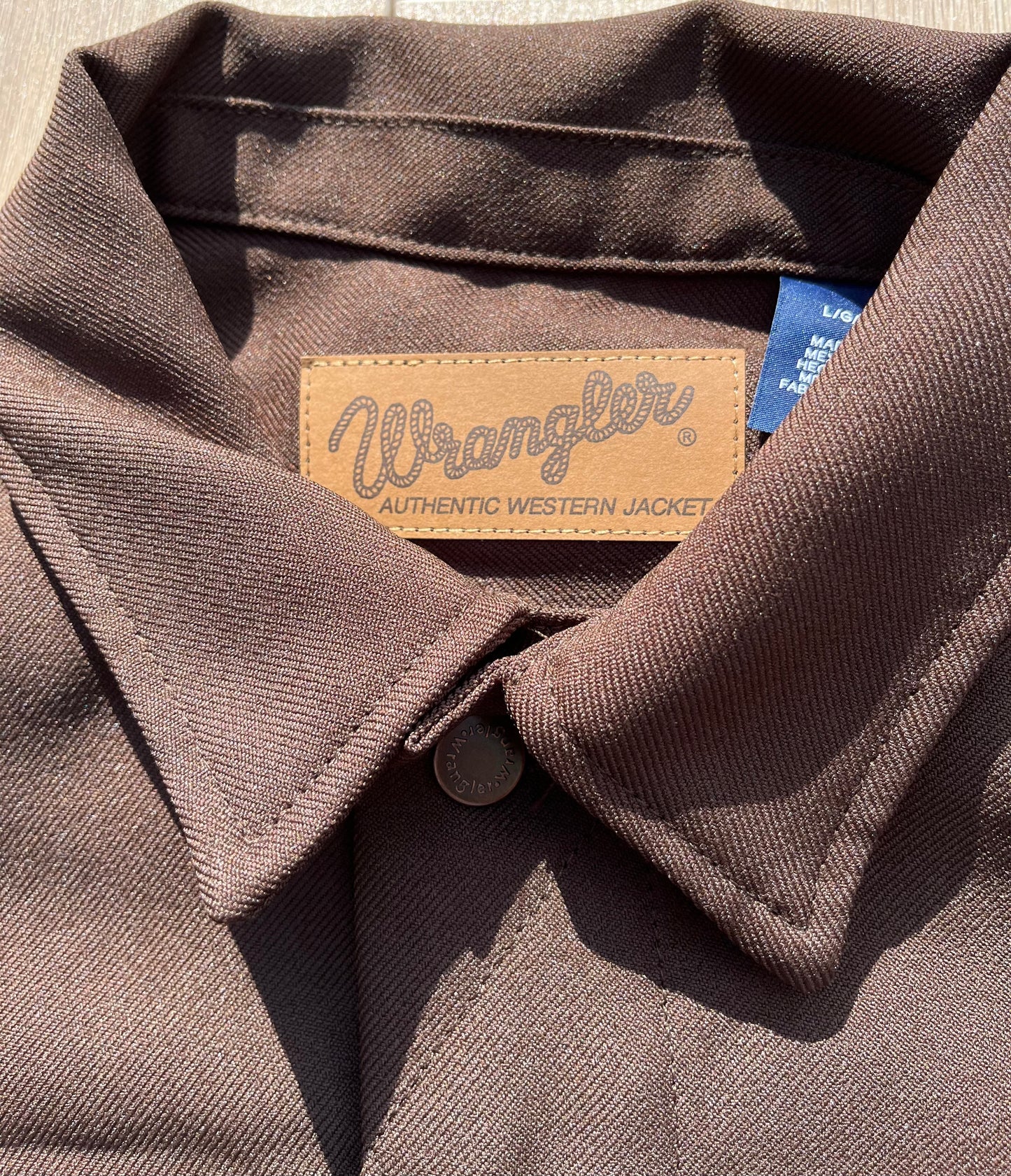 Men’s Wrangler Western Wrancher Jacket Brown