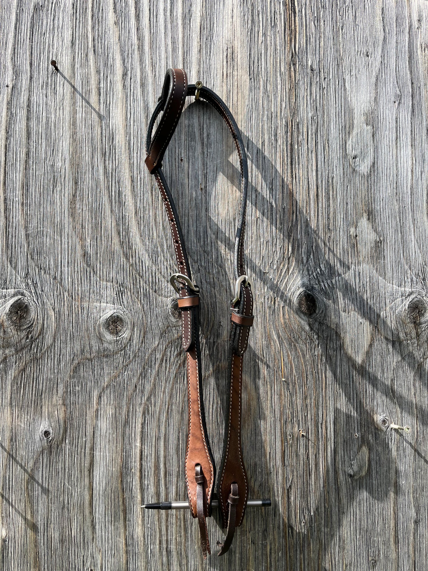 Oiled one ear headstall