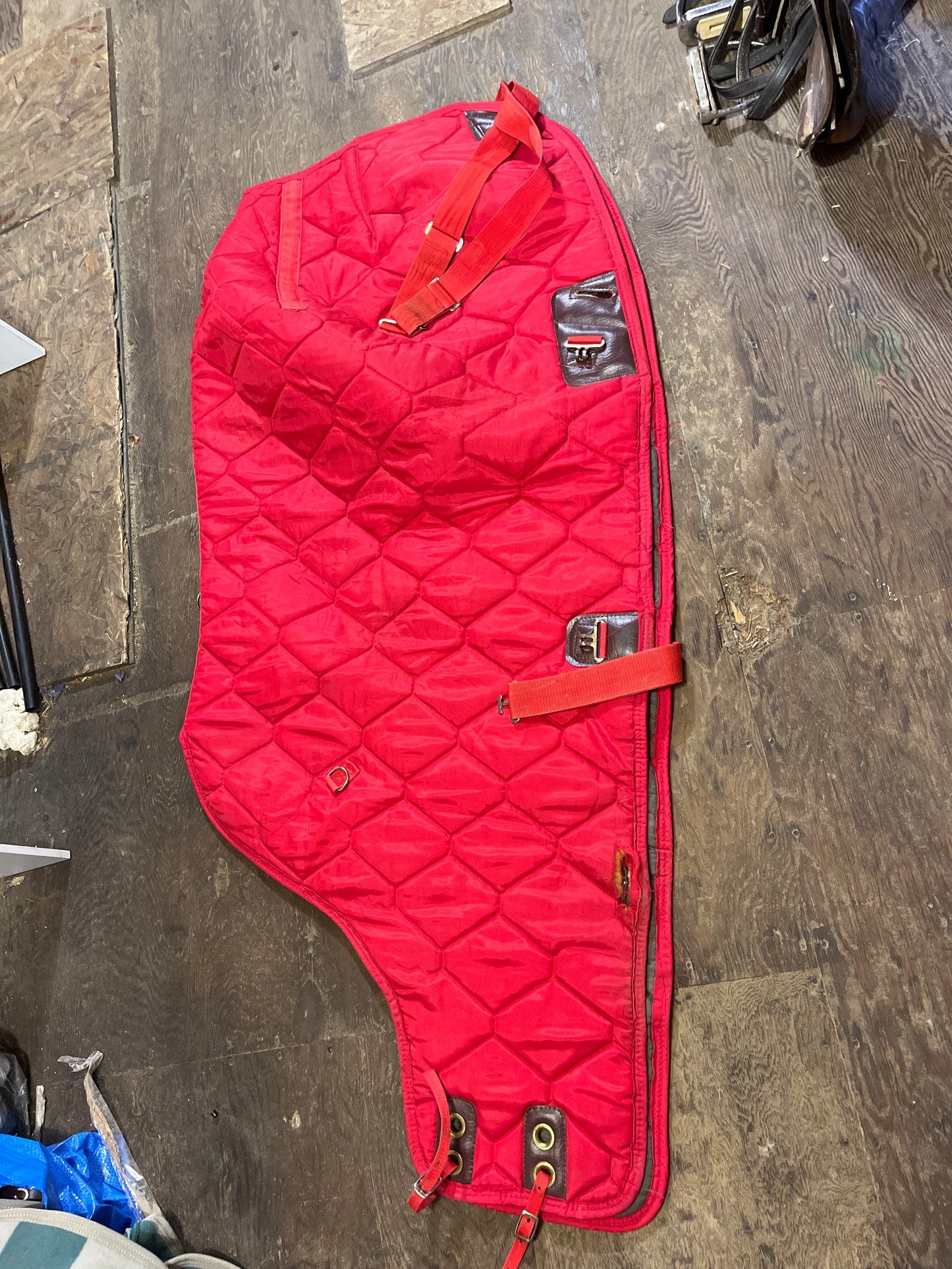 68” quilted winter stable