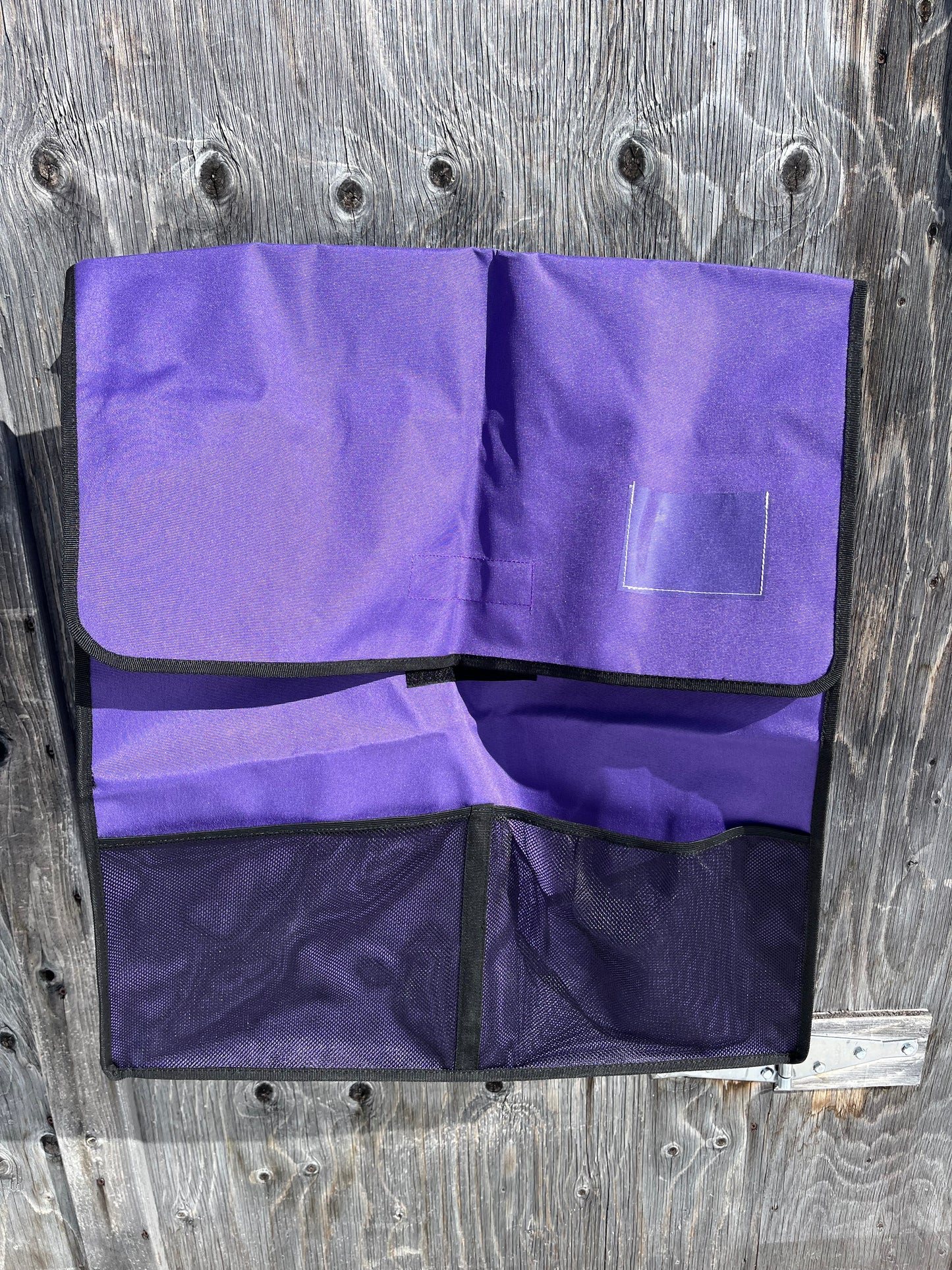 Purple stall/ blanket bag