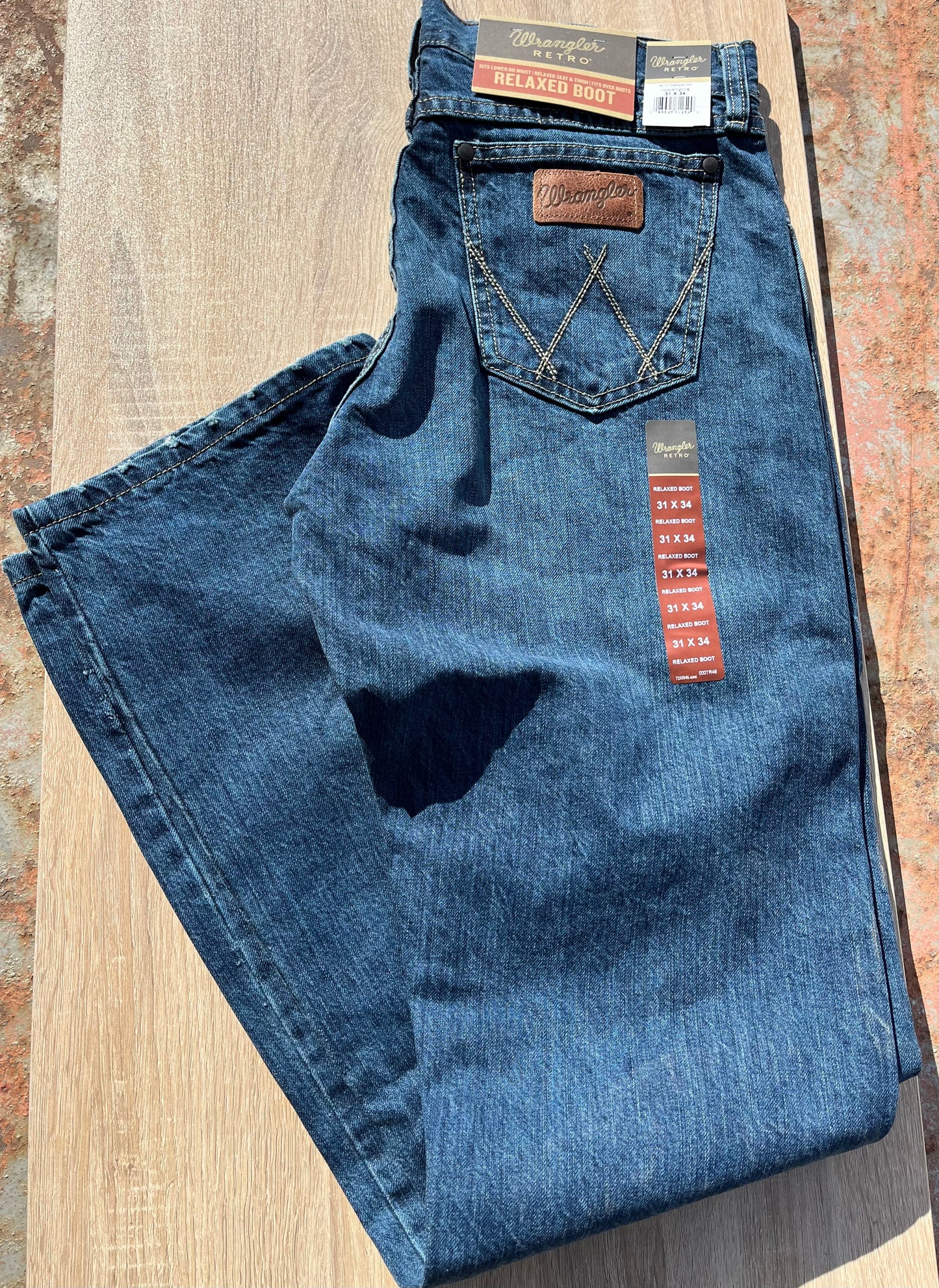 Men’s Wrangler Relaxed Bootcut Jeans