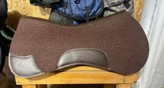 Chocolate shaped wool pad 32x 3/4”