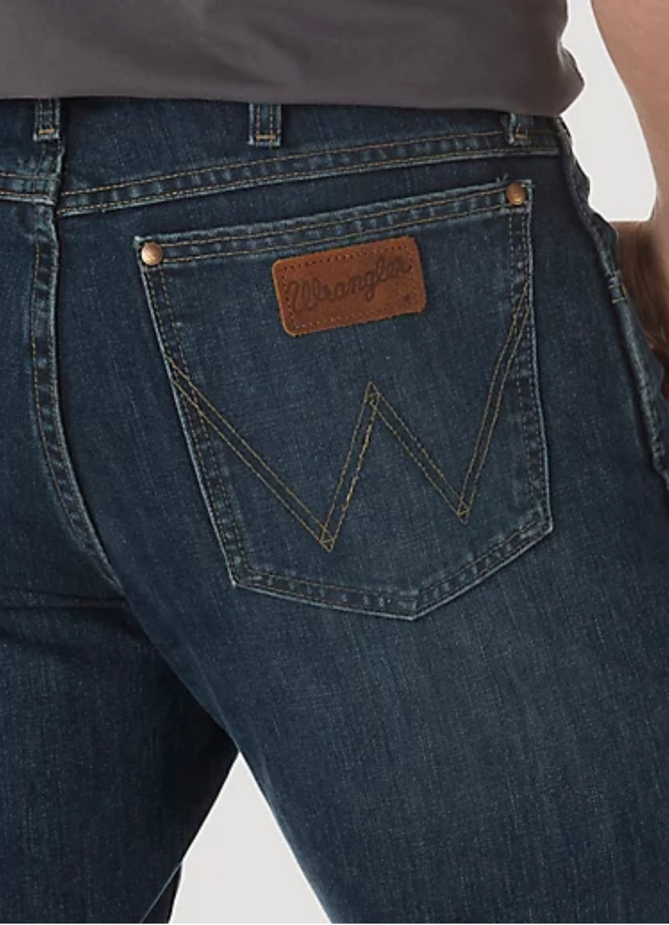 Wrangler Men’s slim fit bootcut jeans