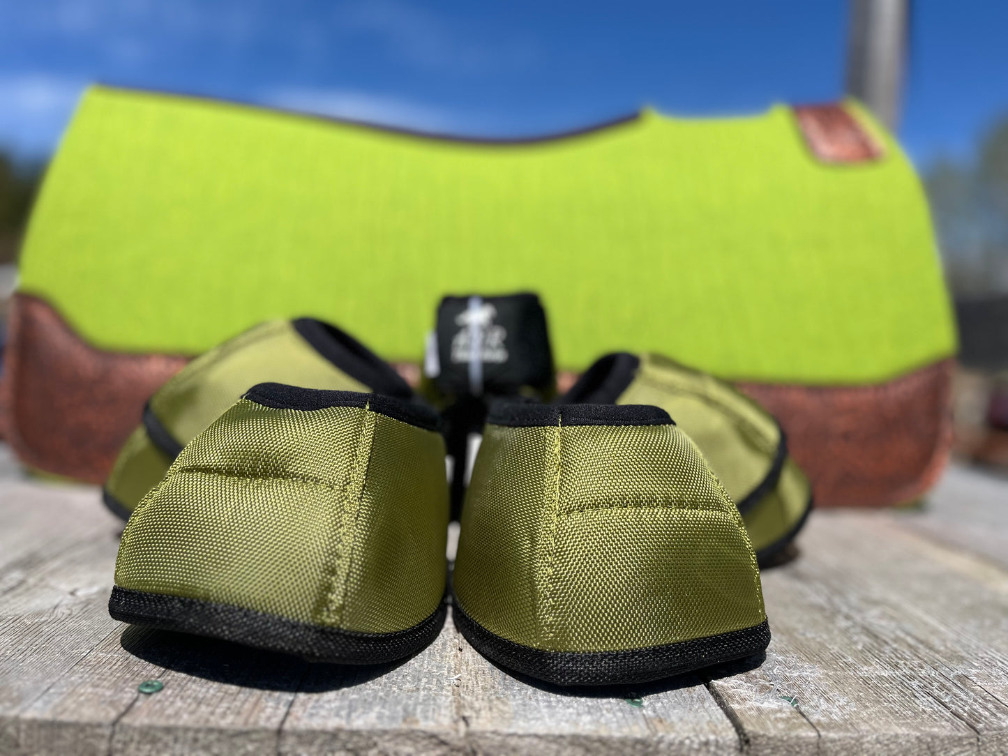 Olive 🫒 no turn bell boots