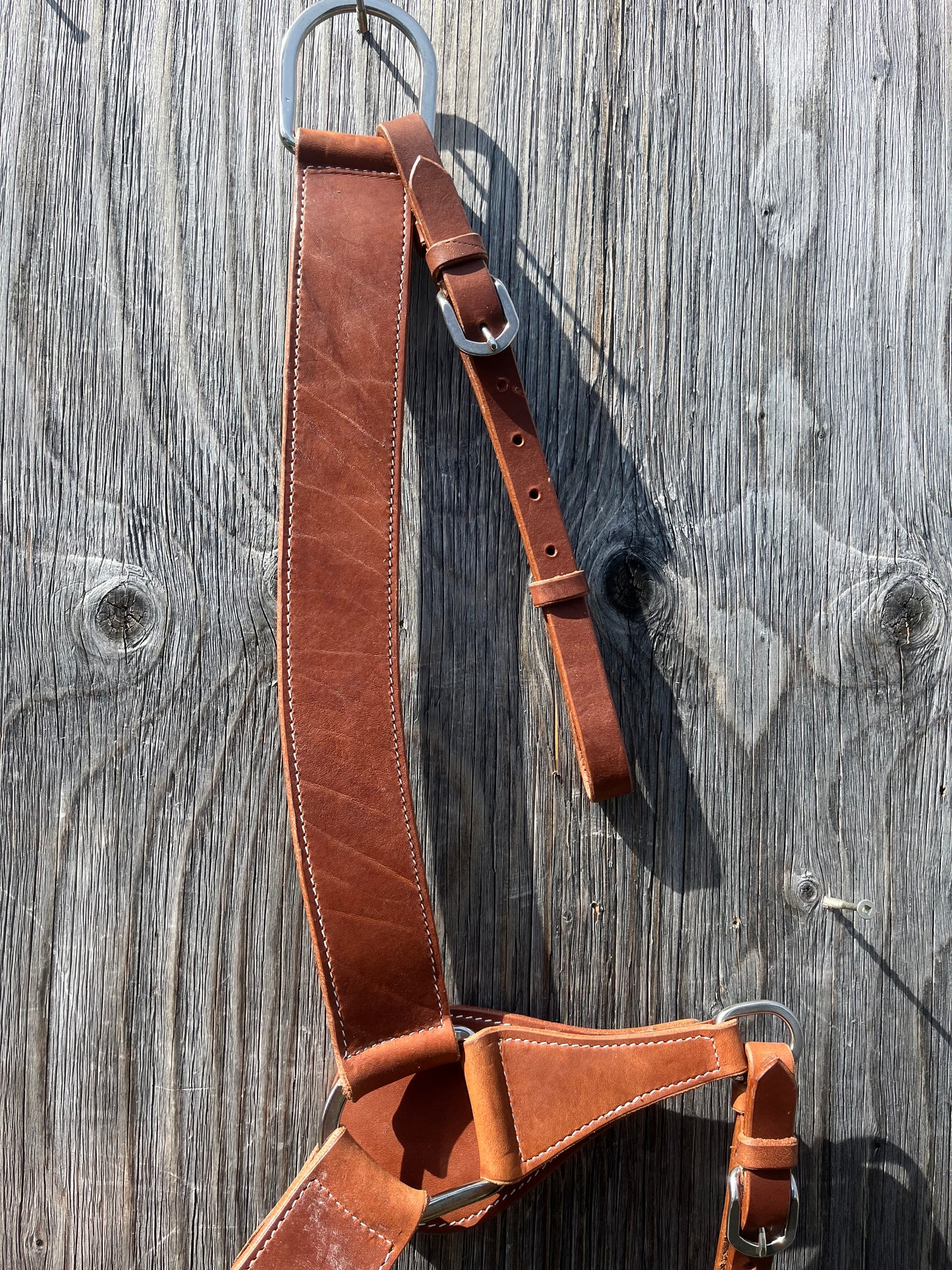 Leather working breastplate