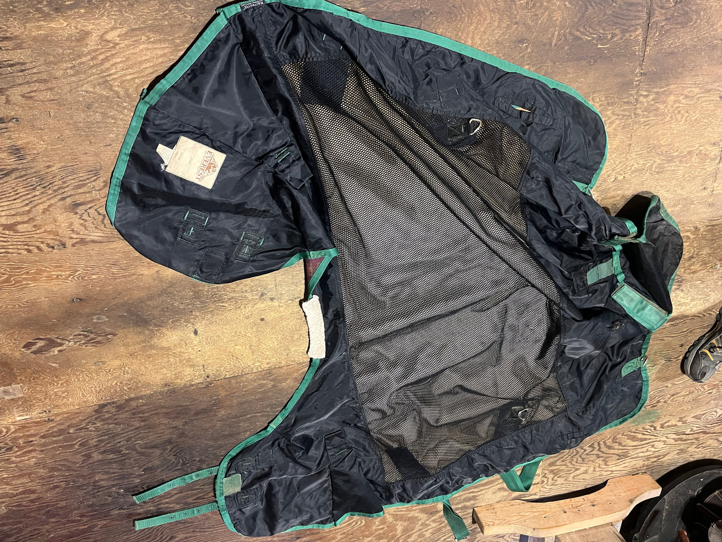 54” sheet had repair