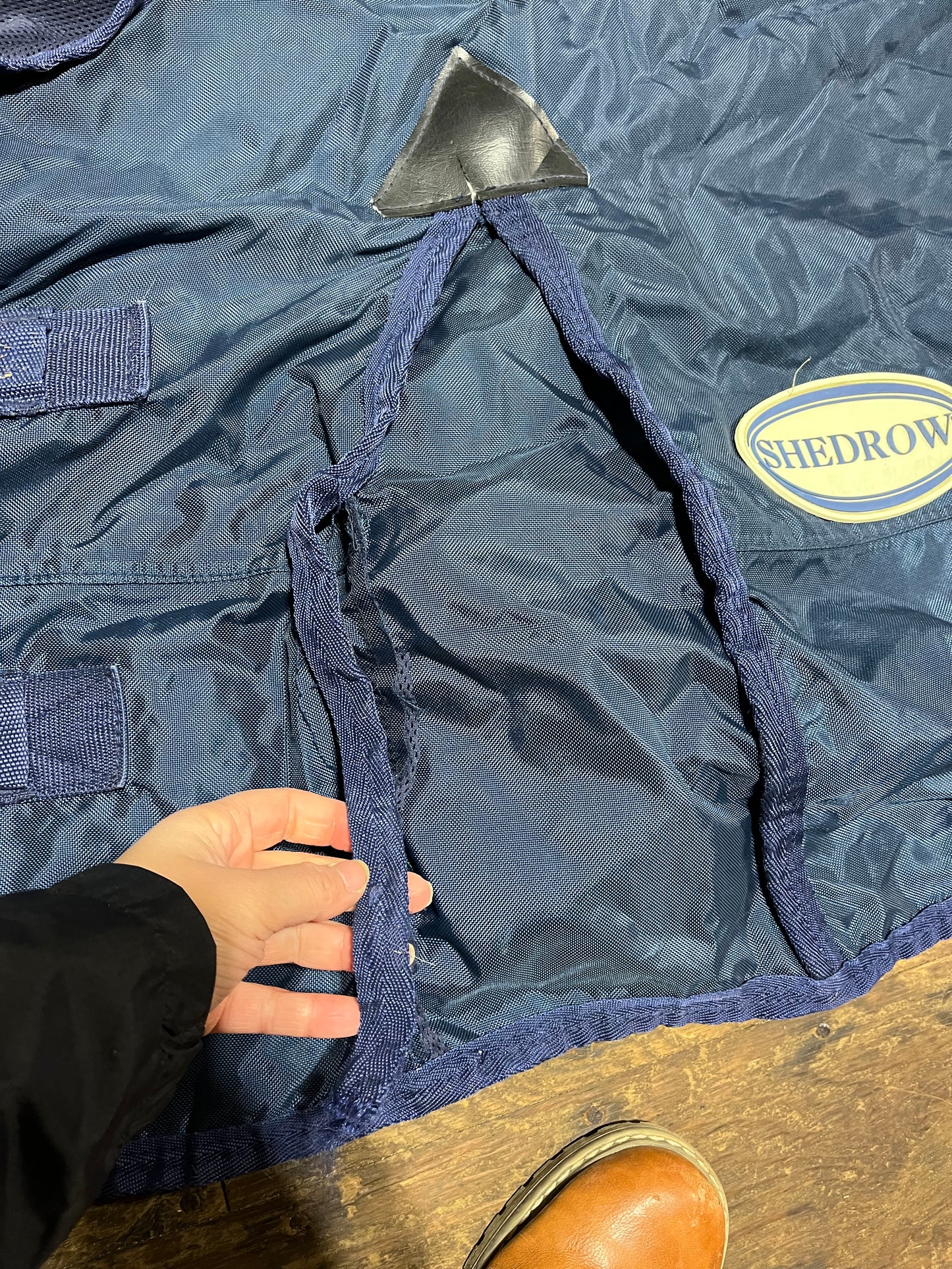 80” shedrow rainsheet