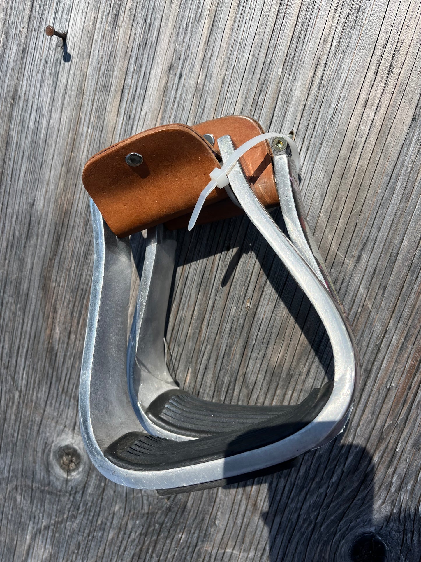 Barrel stirrups some cosmetic flaws that don’t affect the use