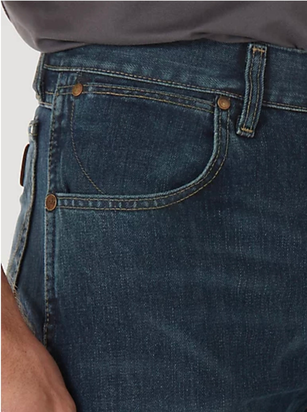 Wrangler Men’s slim fit bootcut jeans
