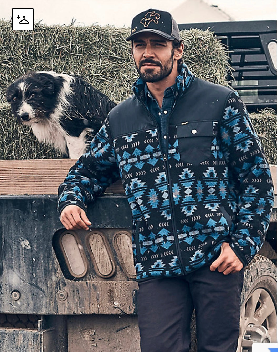 Men’s Wrangler Sherpa Zip Up