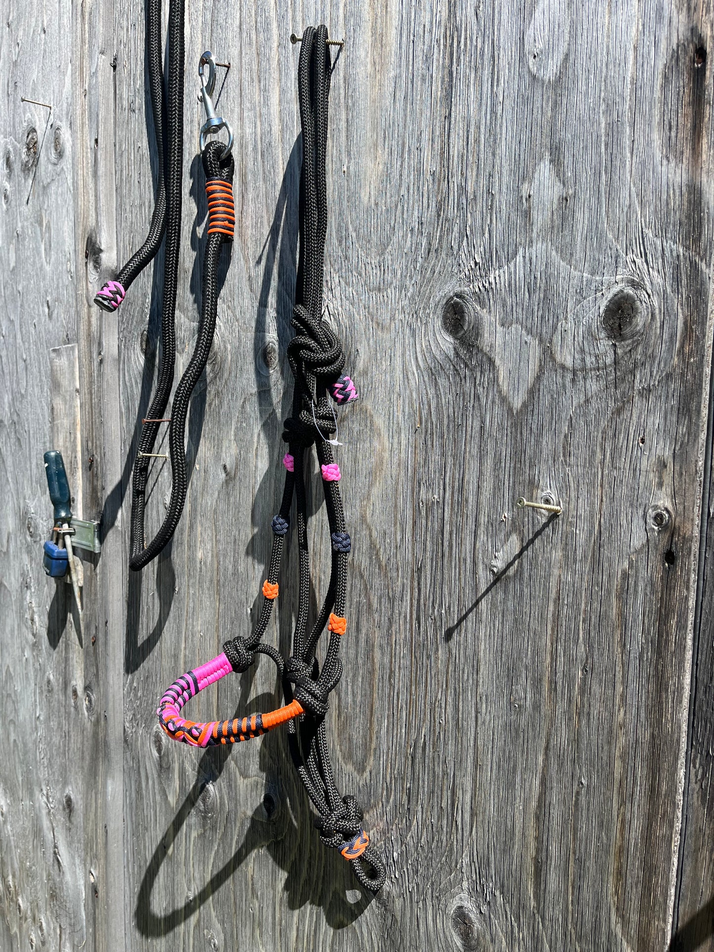 Rope halter and lead set clearance