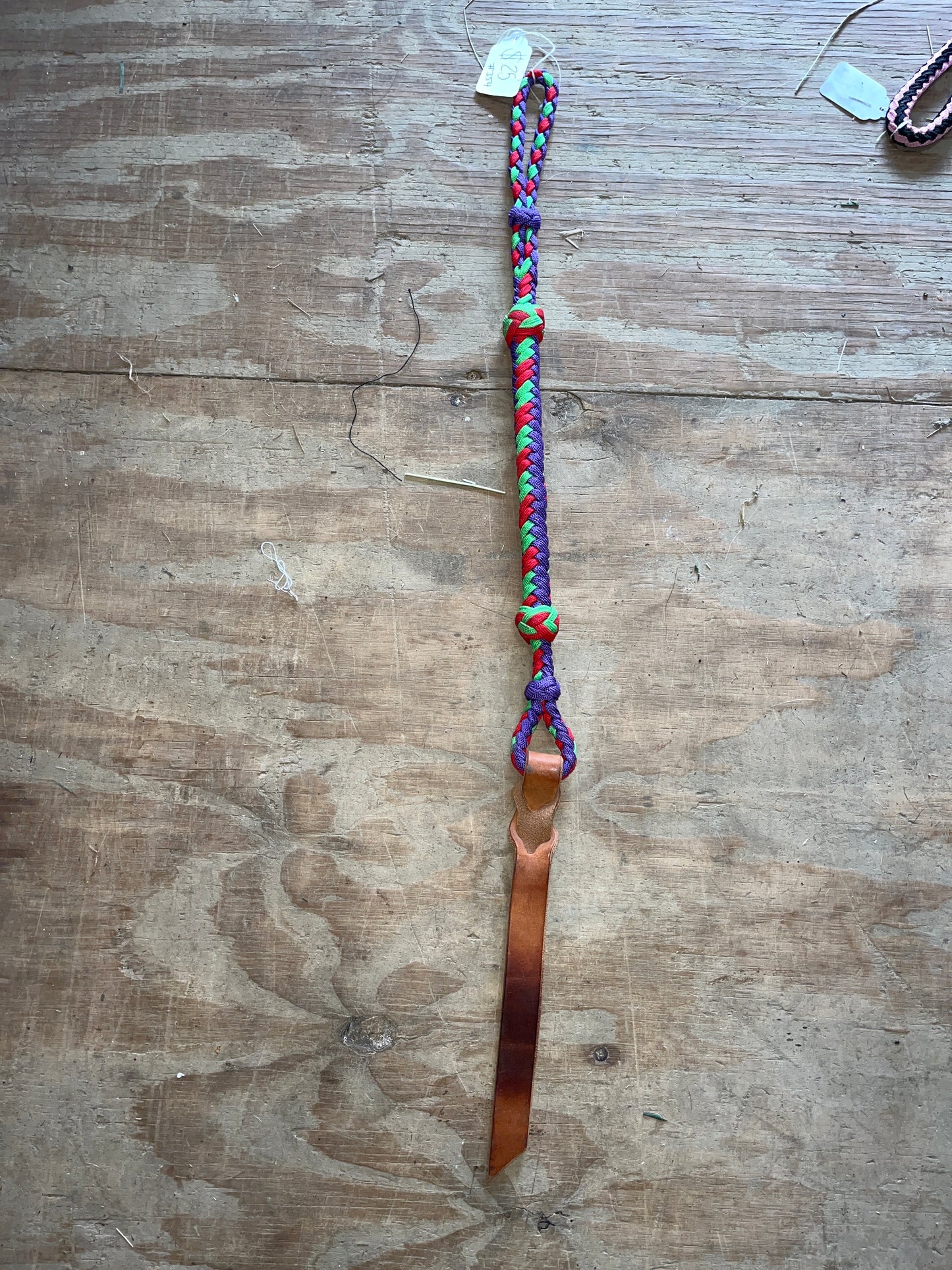 Red purple green quirt
