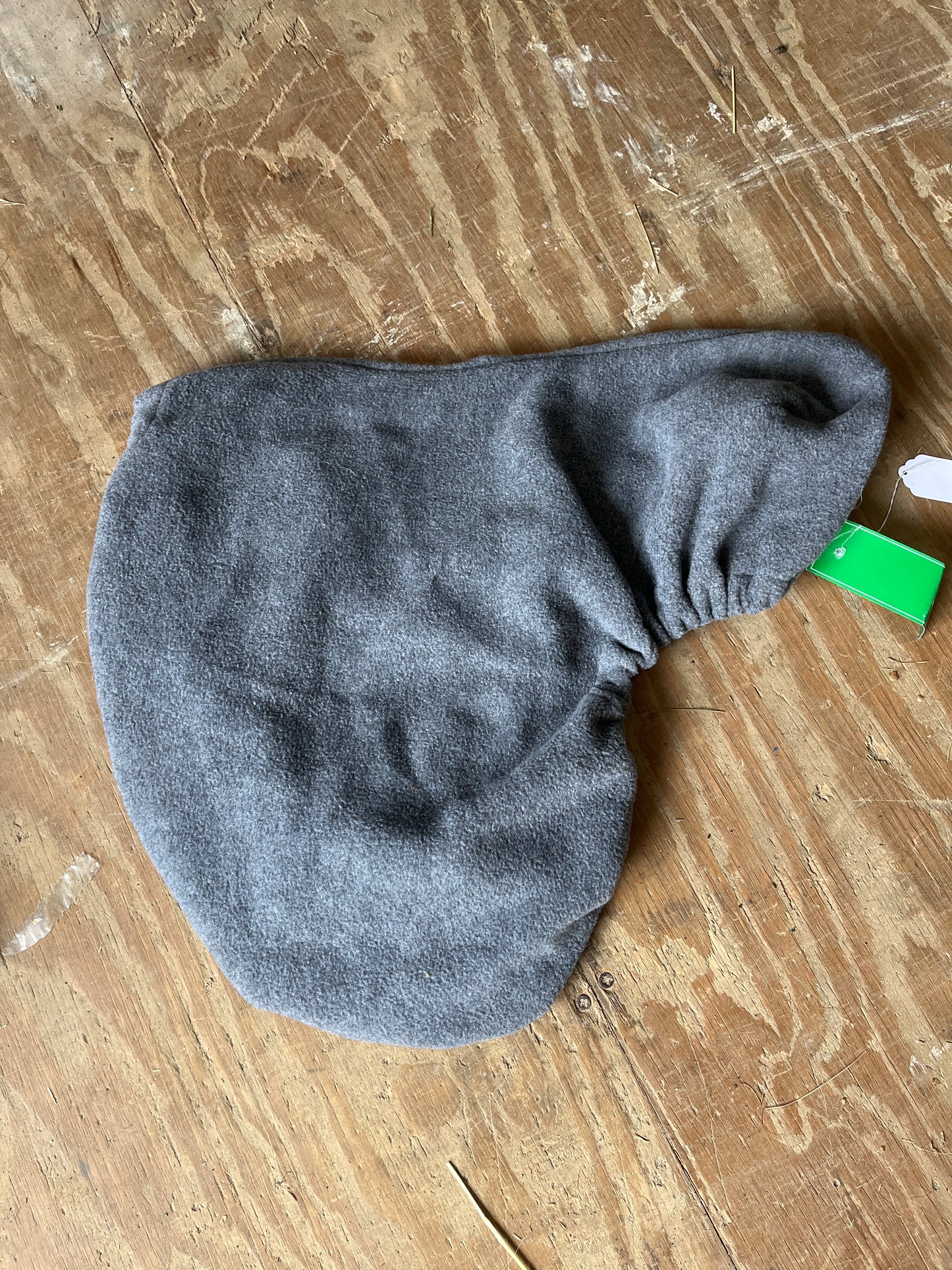 Grey saddle cover