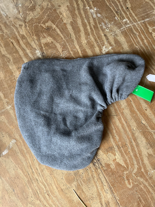 Grey saddle cover