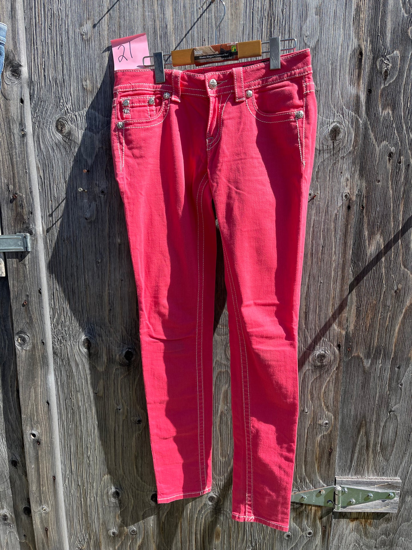 Pink miss me size 27
