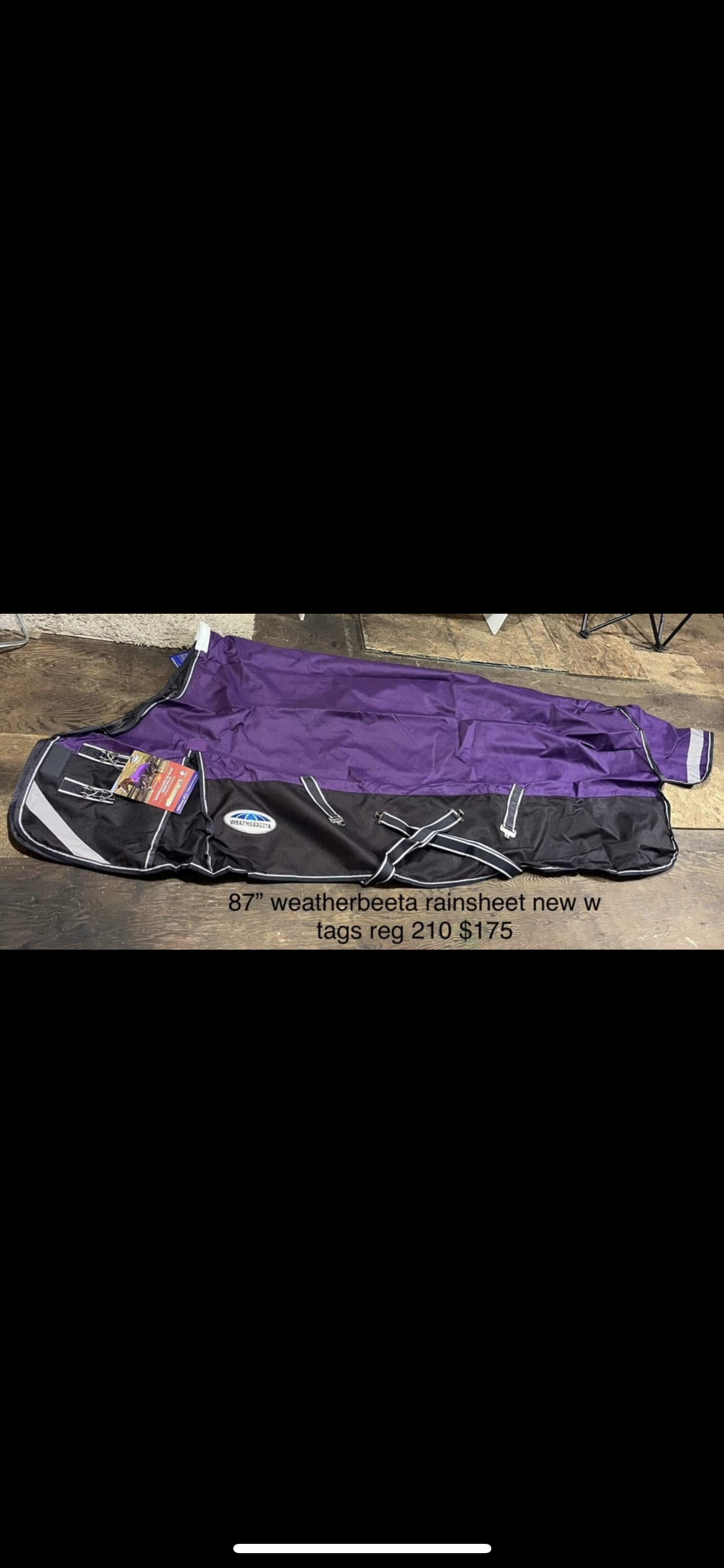 87” weatherbeeta rainsheet new &save the tax!