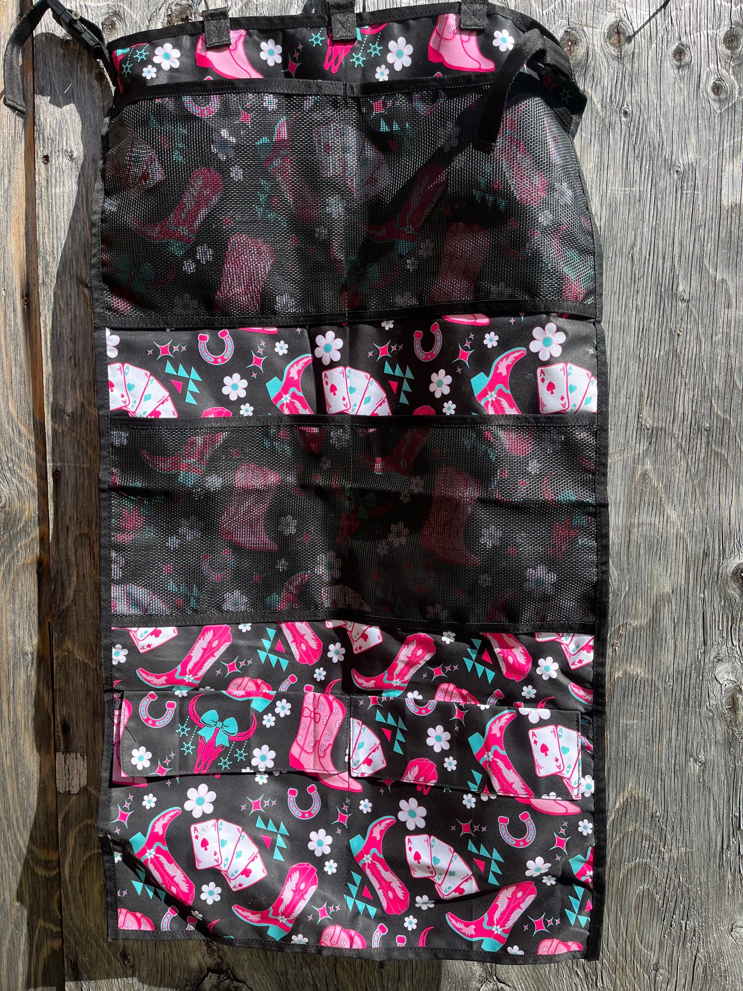 Girls night out trailer/ stall front organizer