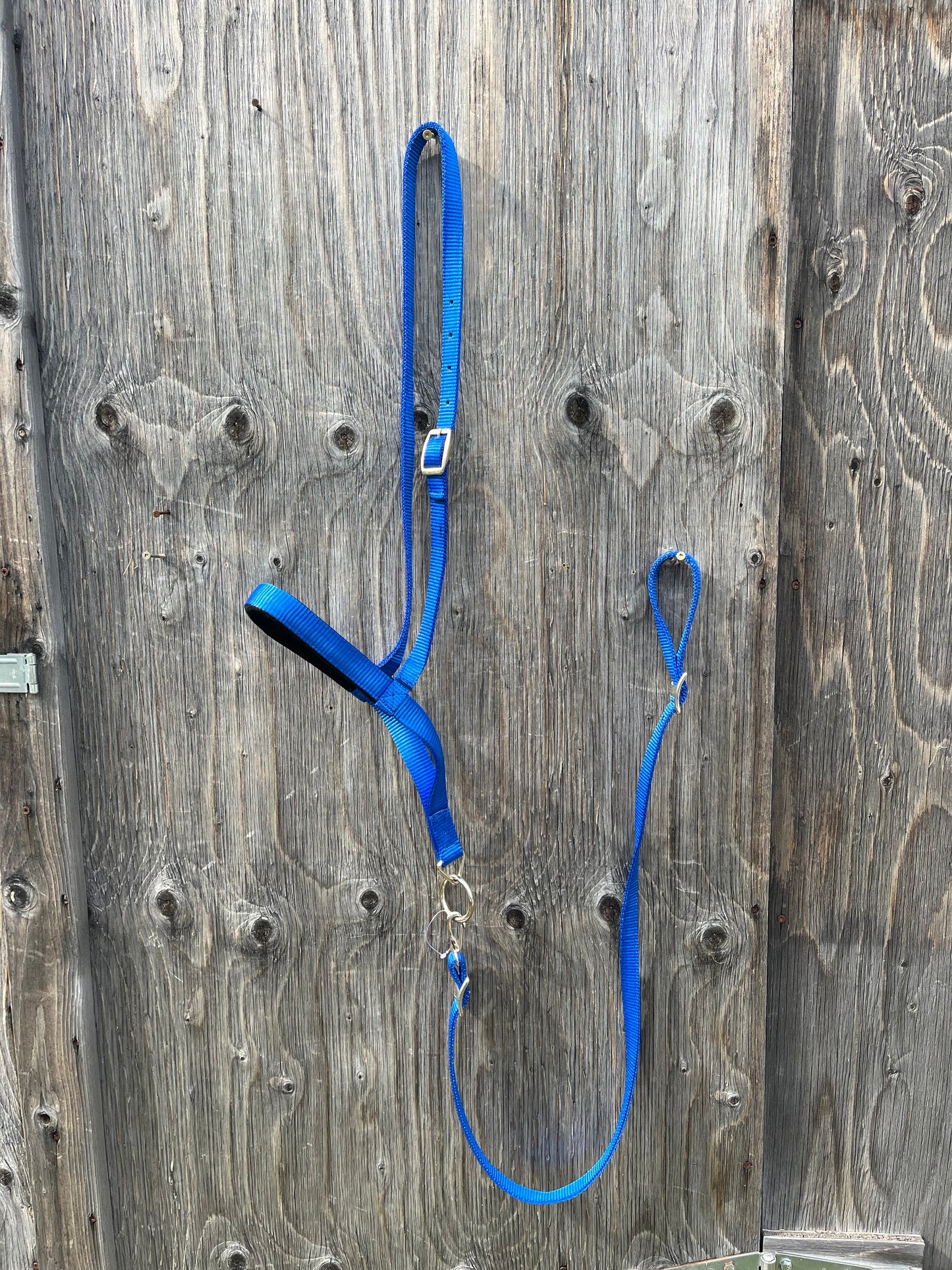 Noseband and tie down strap sets