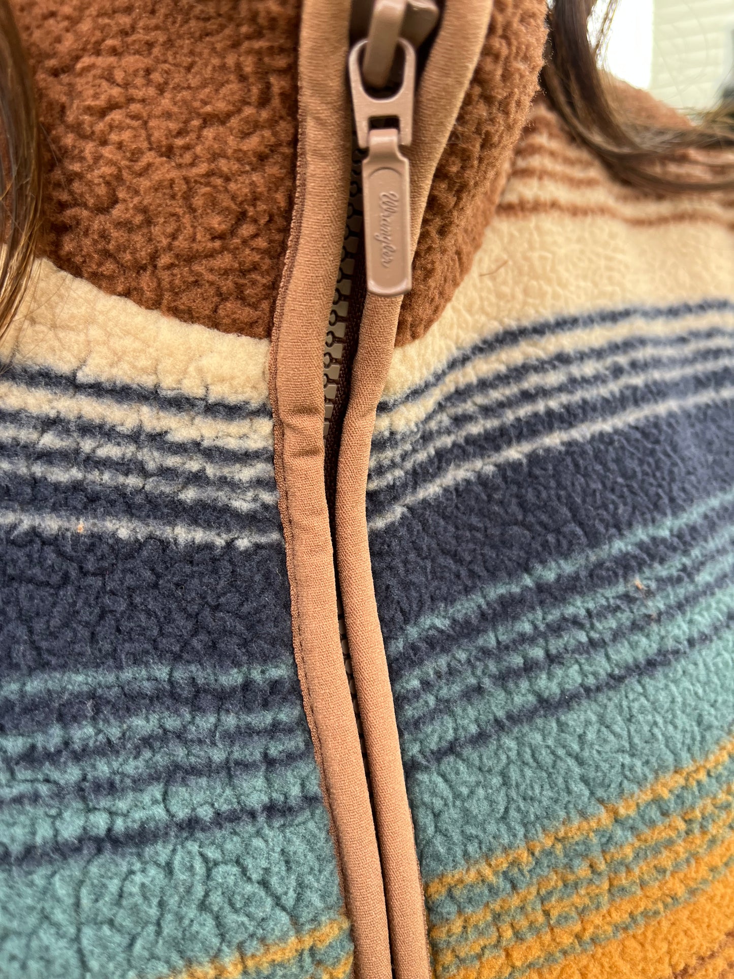 Wrangler serape Sherpa