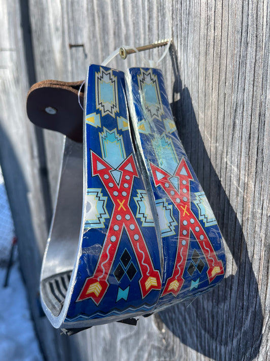 Barrel stirrups- some cosmetic flaws that donât affect the use
