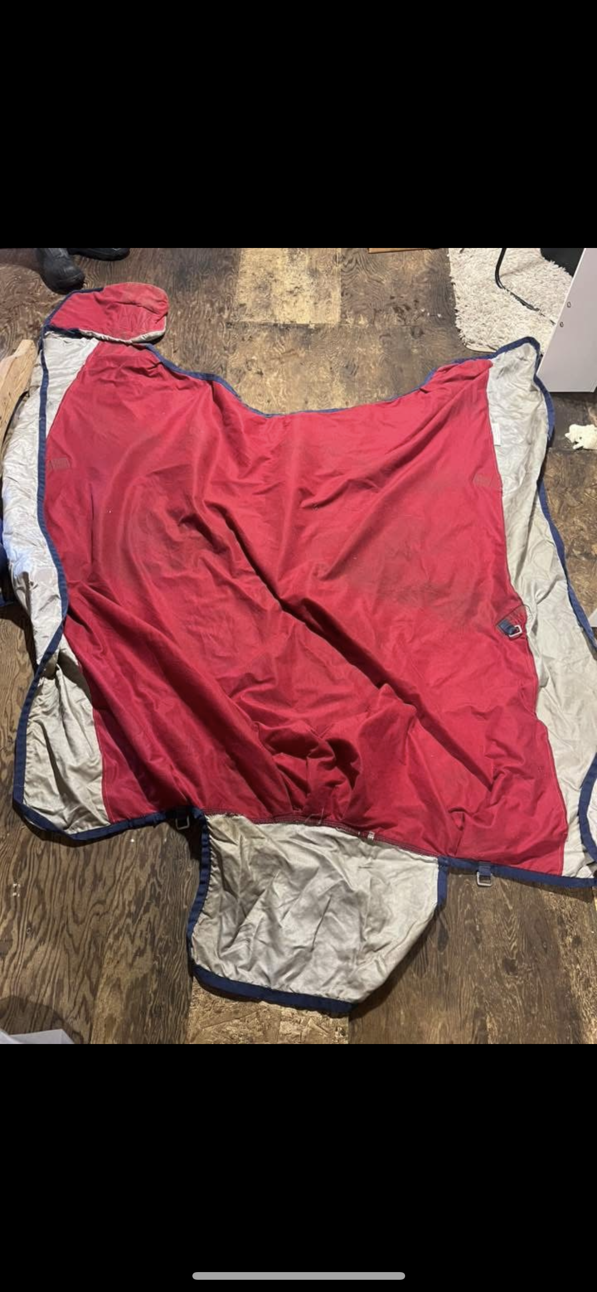 74” bucas light needs straps sewn back on