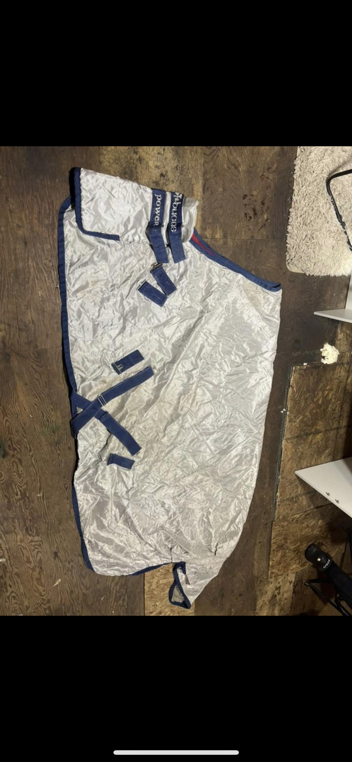 74” bucas light needs straps sewn back on