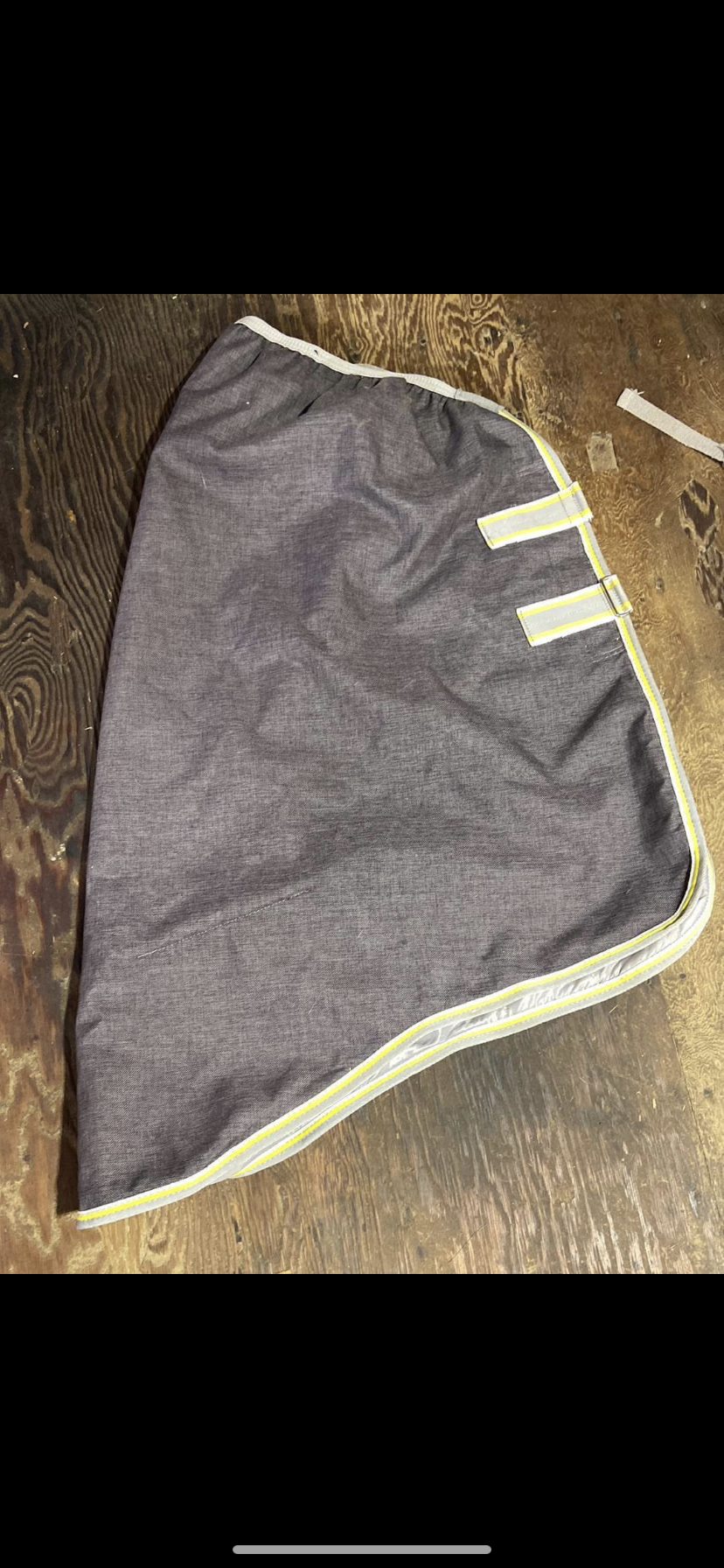 Large summit hood has rip