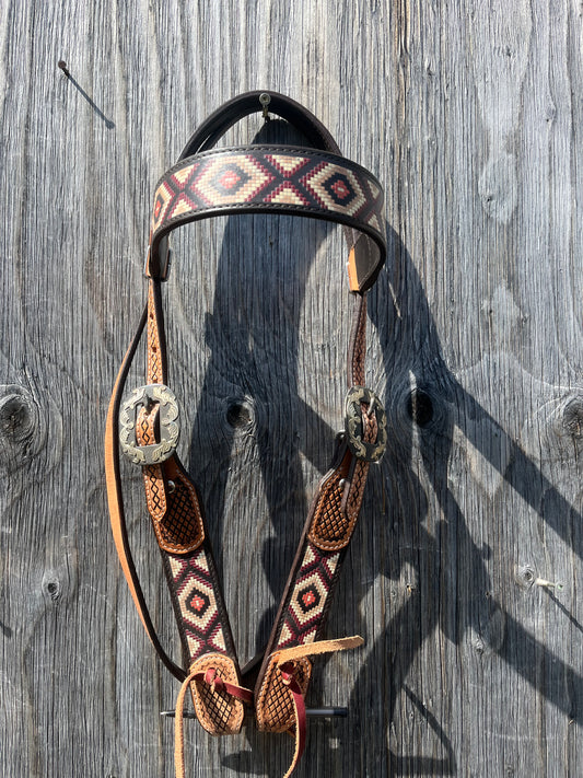 Aztec browband headstall