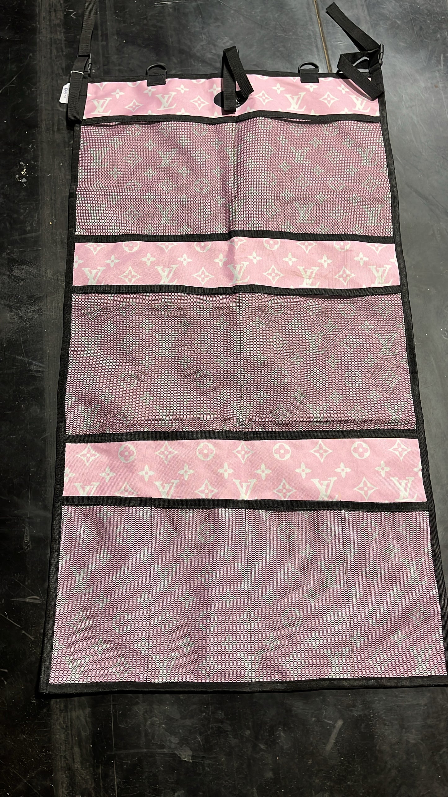 Pink designer trailer organizer