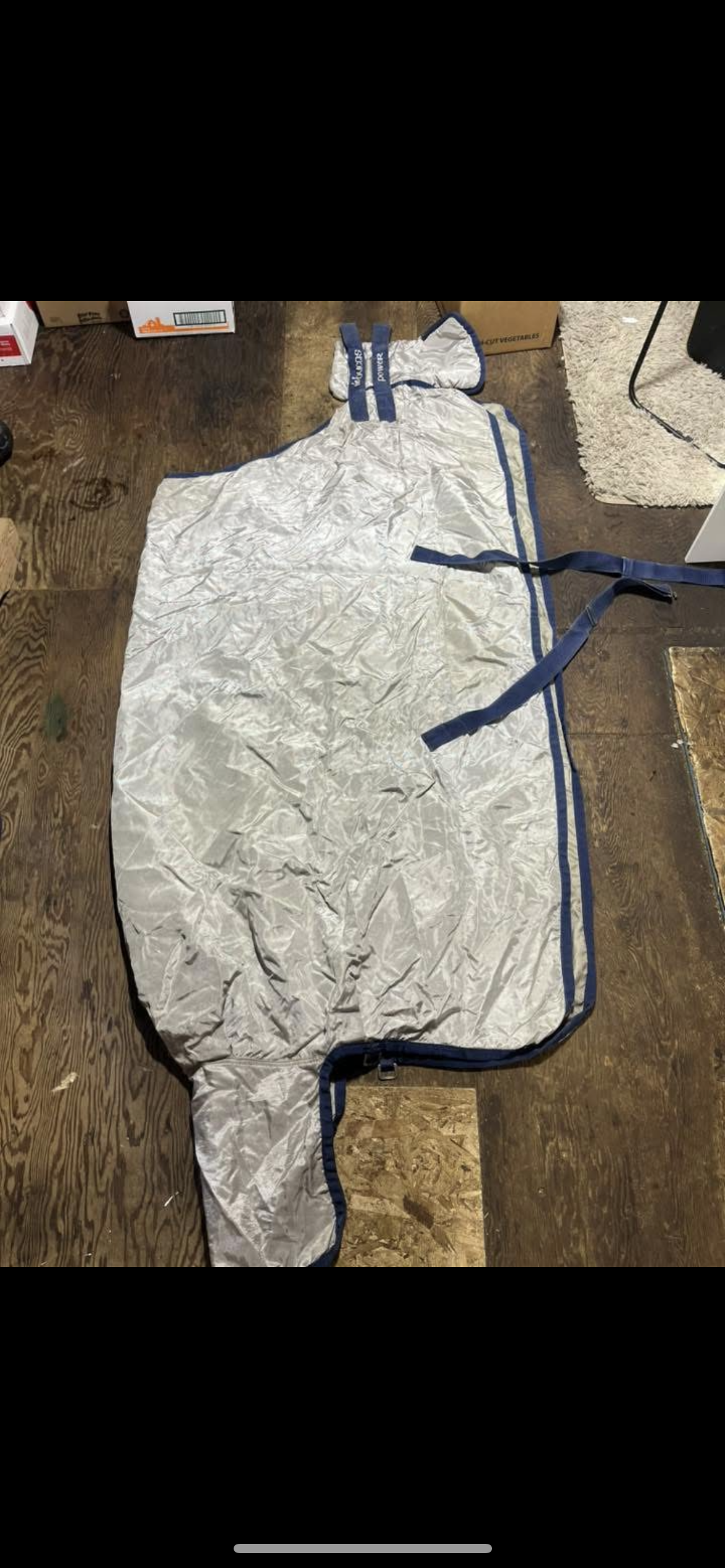 74” bucas light needs straps sewn back on