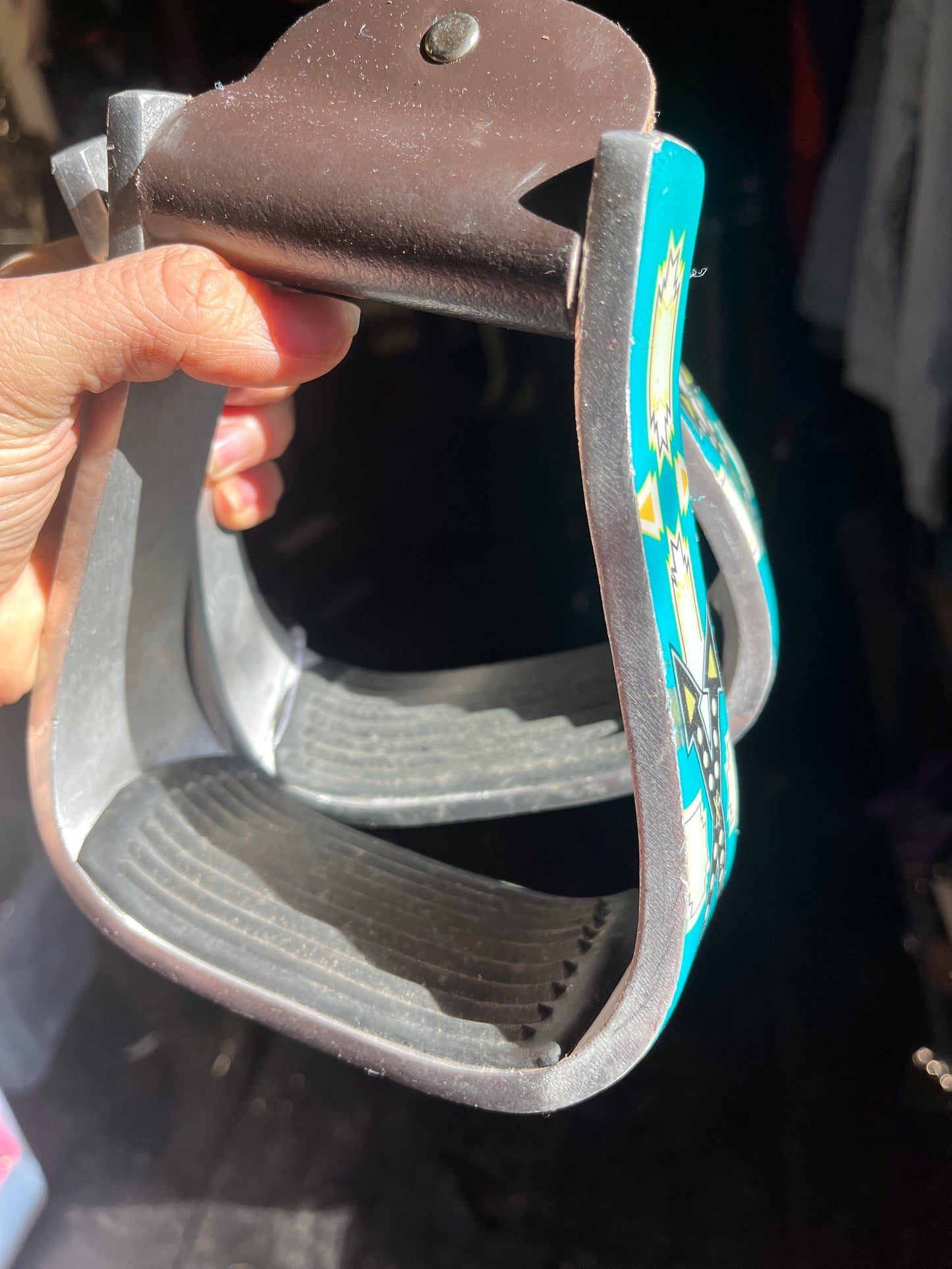 Barrel stirrups- some cosmetic flaws that don’t affect the use