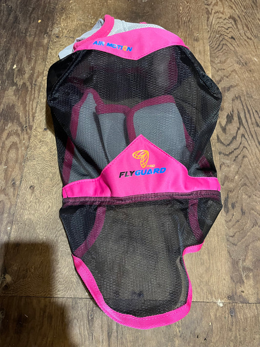 Deluxe xf fly mask with ears and extended nose
