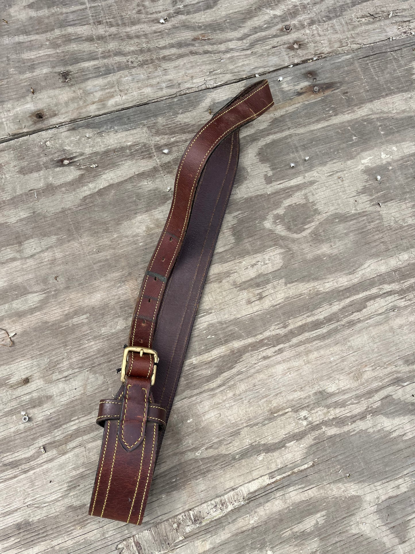 Australian saddle strap