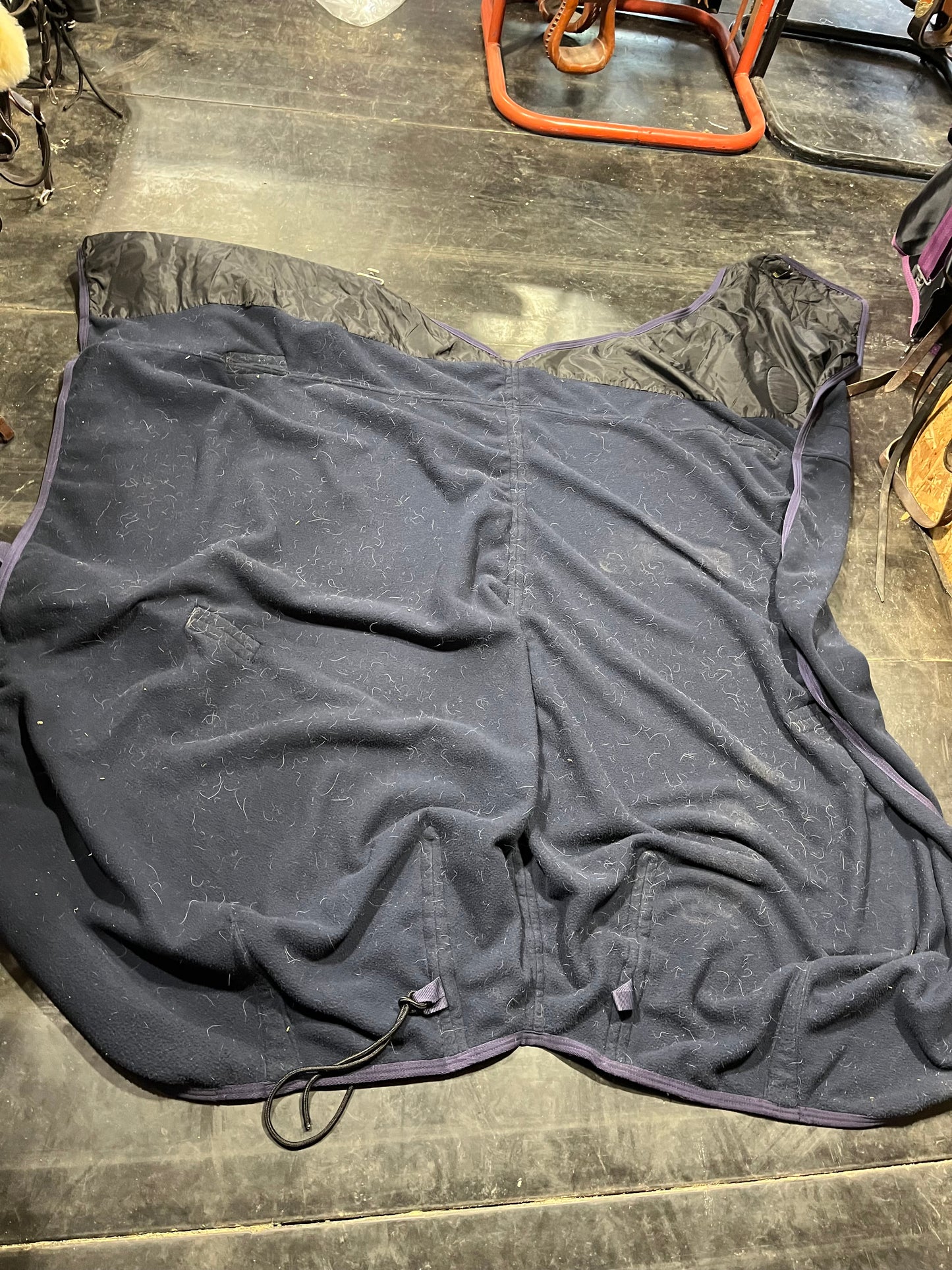 Large shedrow fleece cooler