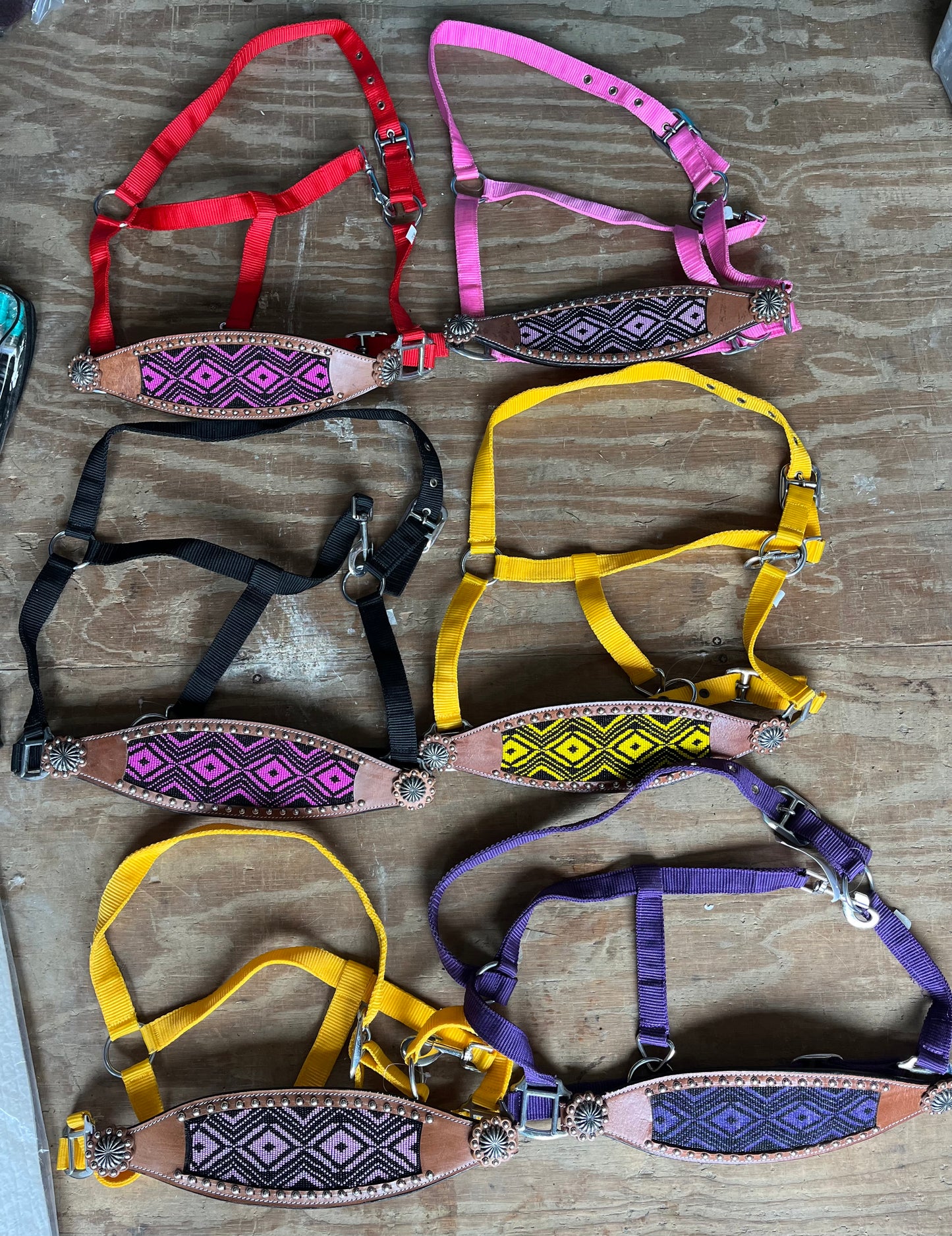 Beaded bronc halters clearance