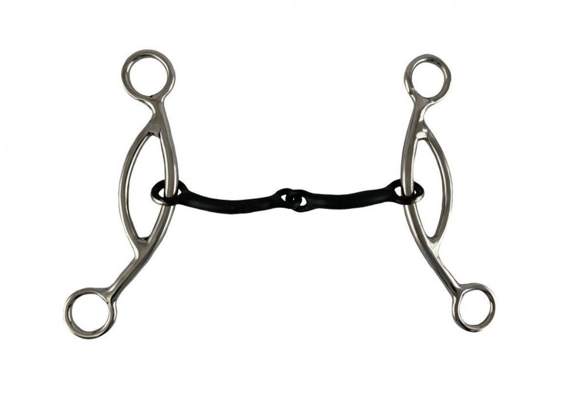 Sliding gag bit