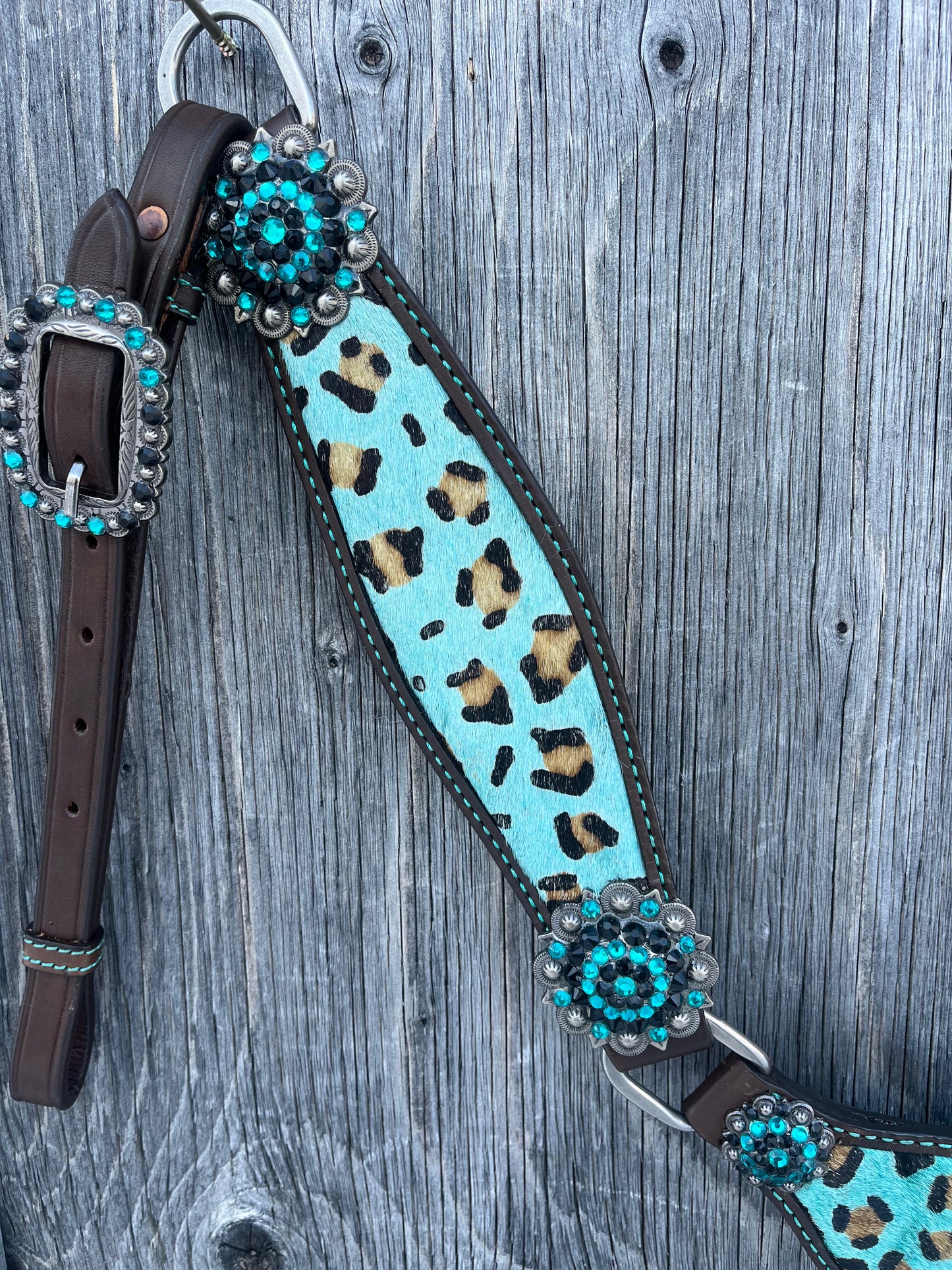 Cheetah gladiator tack set