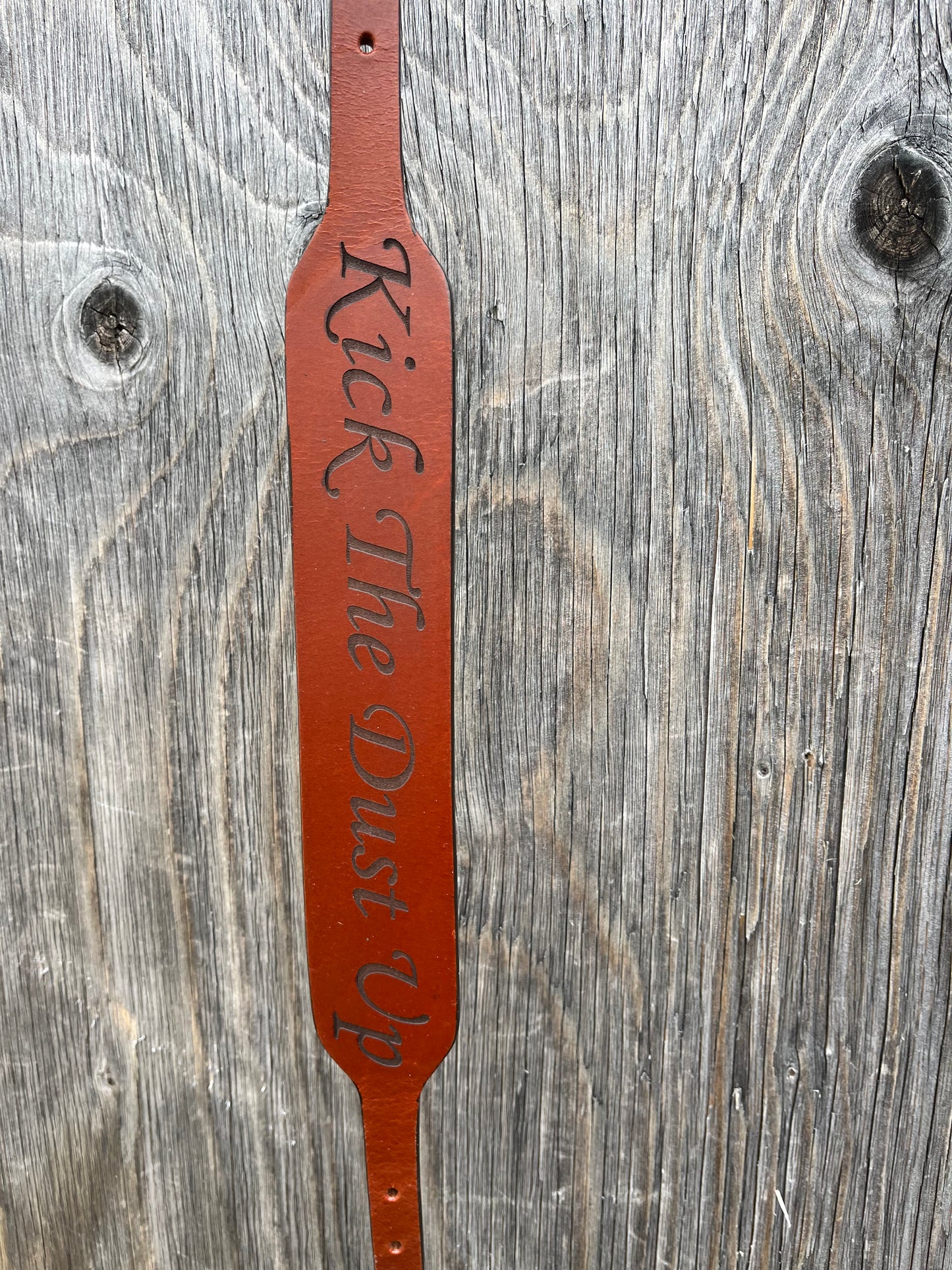 Kick the dust up wither strap