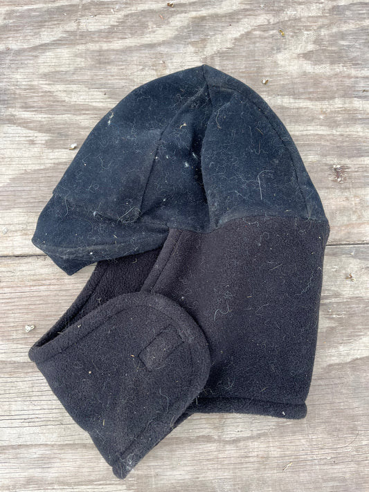 Fleece winter helmet cover